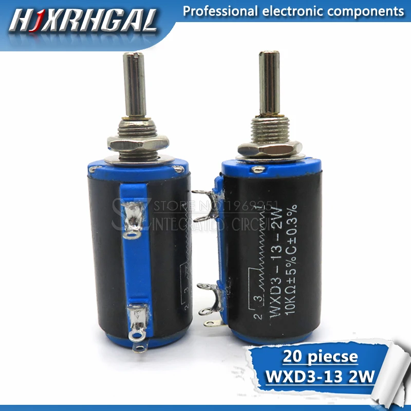 220 470 680 k 2.2k 4.7k 5.6k 6.8k 47 33 22 10k 100k Ohm Wxd3-13 Hjxrhgal 2w Wirewound Potenciômetro 20pcs 1 Wxd3-13-2w 100 200