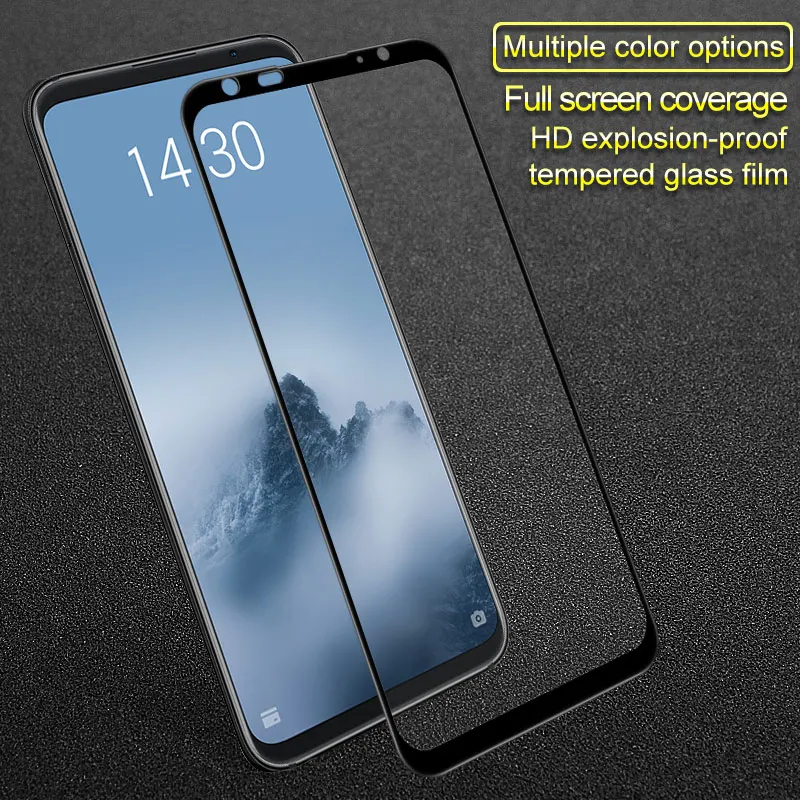 Оригинал IMAK Для Meizu 16 Экран Full Cover закаленное Стекло пленка для плюс полный охват