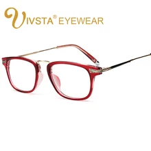 IVSTA сплав женские очки оптические линзы оправы брендовые дизайнерские украшения с диоптрией близорукость градусов Ретро TR90