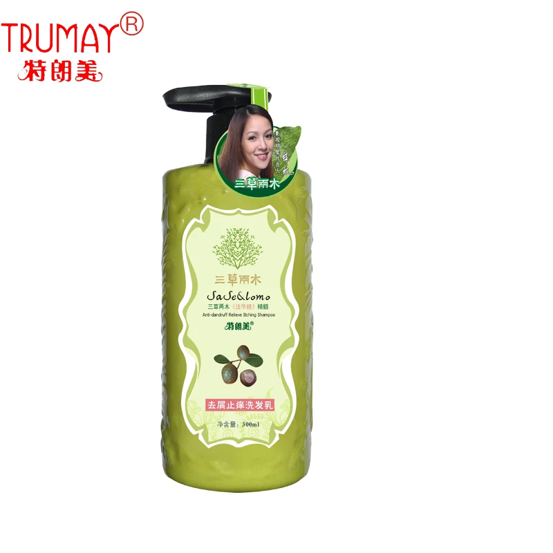TRUMAY Anti Dandruff Shampoo Chinese Natural Herbal Anti Dandruff