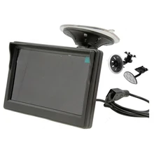 EDFY 5 «800*480 TFT LCD HD Монитор для Заднего Обратный Заднего Вида Резервного Копирования Камеры Черный