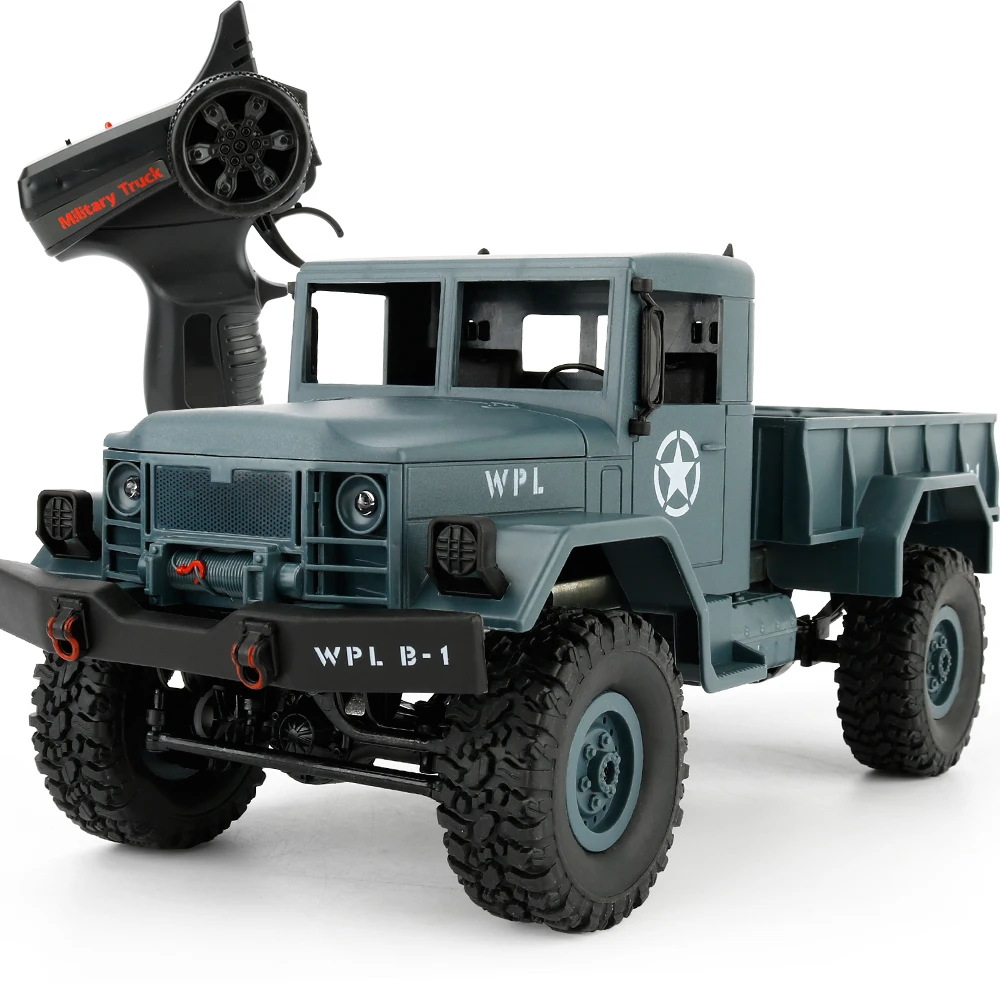 Wpl WPLB-1 1/16 RC грузовик 2.4 г 4WD Радиоуправляемый гусеничный внедорожных автомобилей с легкими РТР