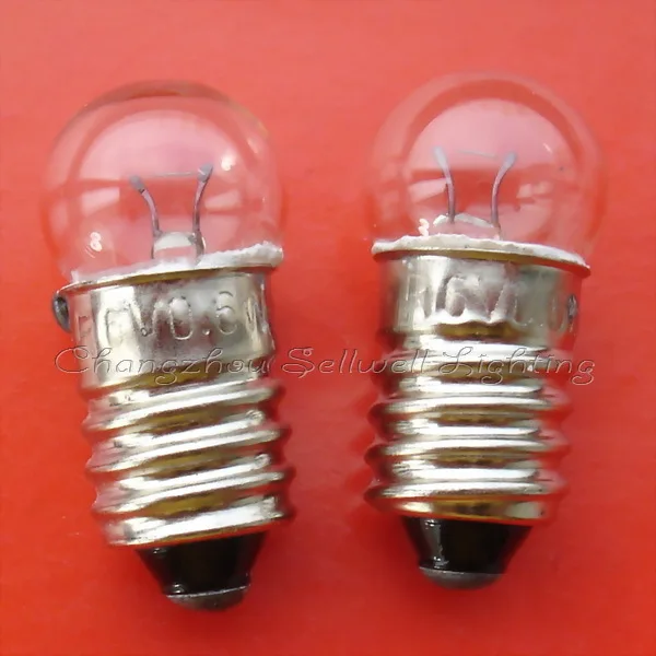 Миниатюрная лампочка 6v 0 6 w e10 a534 sellwell lighting | Лампы и освещение