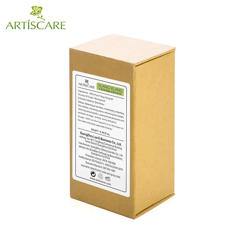 ARTISCARE Ylang ylang чистое эфирное масло увлажнение и омолаживающий уход за грудью