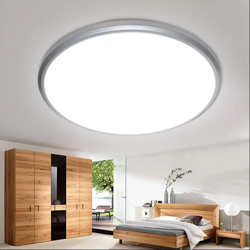 

Modern ceiling light round colorful LED indoor lamp kitchen bedroom Waterproof dustproof lighting decorate Light Fixture AC220V