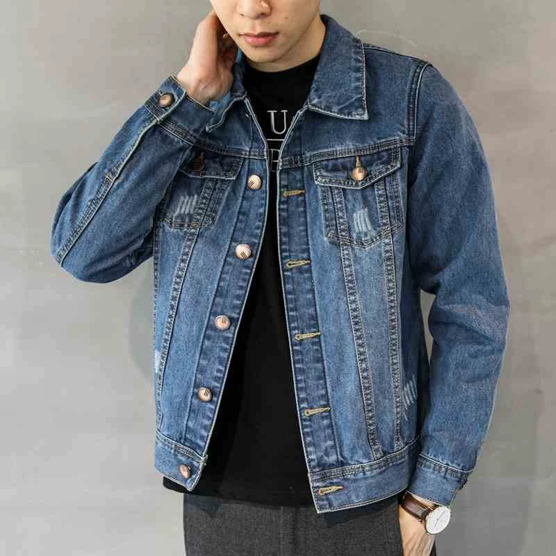 young men's denim jackets