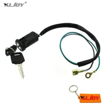 XLJOY 2 провода зажигания ключ переключатель для мини грязи мини-мотоцикл ATV Quad Go Kart Moto
