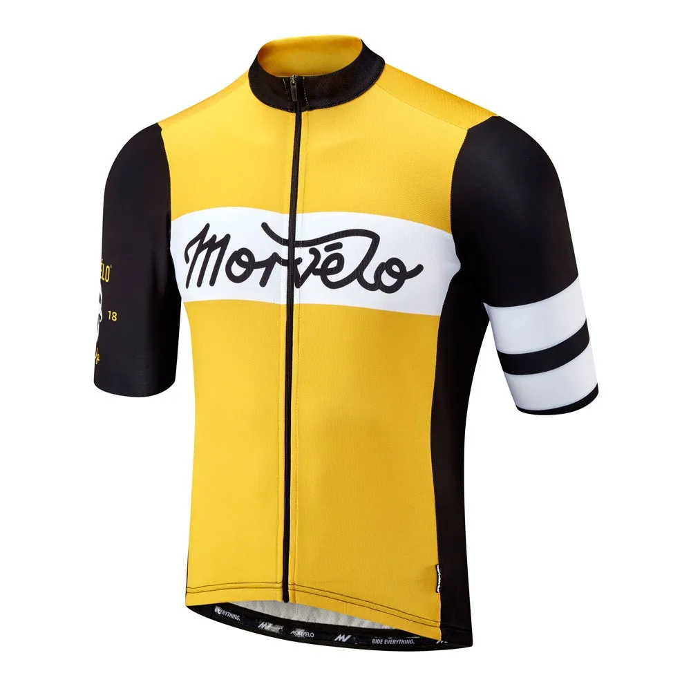 Новинка Morvelo, мужские быстросохнущие майки с коротким рукавом для велоспорта, Майки для велоспорта, футболки с коротким рукавом - Цвет: 8