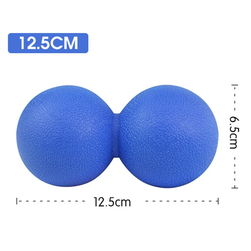 Massage Ball Fitness Ball Massage Ball Fitness Peanut Ball Therapy Gym Relax Exercise Lacrosse For Yoga Sports Unisex Fitness Balls Home