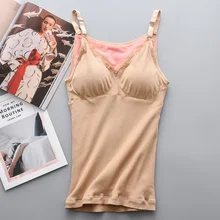 Зимний теплый жилет с глубоким вырезом, утепленная куртка, термобелье, майка на бретельках, выдвижной ремень, Саморазвитие, нижнее белье для тела