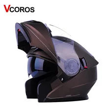 Vcoros флип Moto rcycle шлем Йема 927 модульная анфас Гонки Moto шлемы с внутренней солнцезащитный козырек объектив Moto rbike шлем