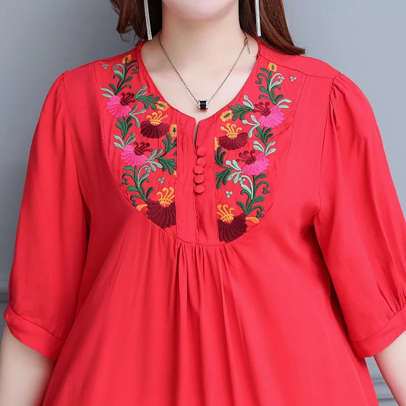 mexican blouses plus size