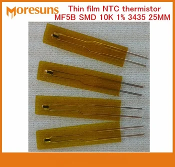 

Fast Free Ship 5pcs/lot Thin film NTC Thermistor MF5B SMD Type 10K 1% 3435 25MM length NTC Sensor