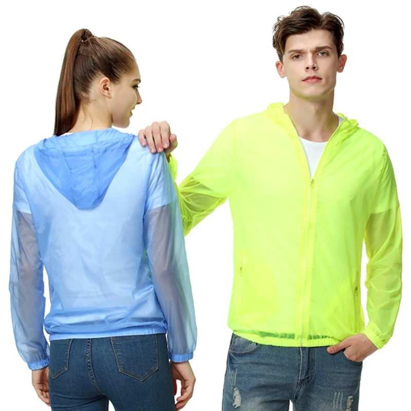 Легкая куртка для мужчин и женщин с капюшоном с защитой от ультрафиолетовых лучей, рубашки для рыбалки, быстросохнущее ветрозащитное пальто, топы, защита от солнца, верхняя спортивная одежда