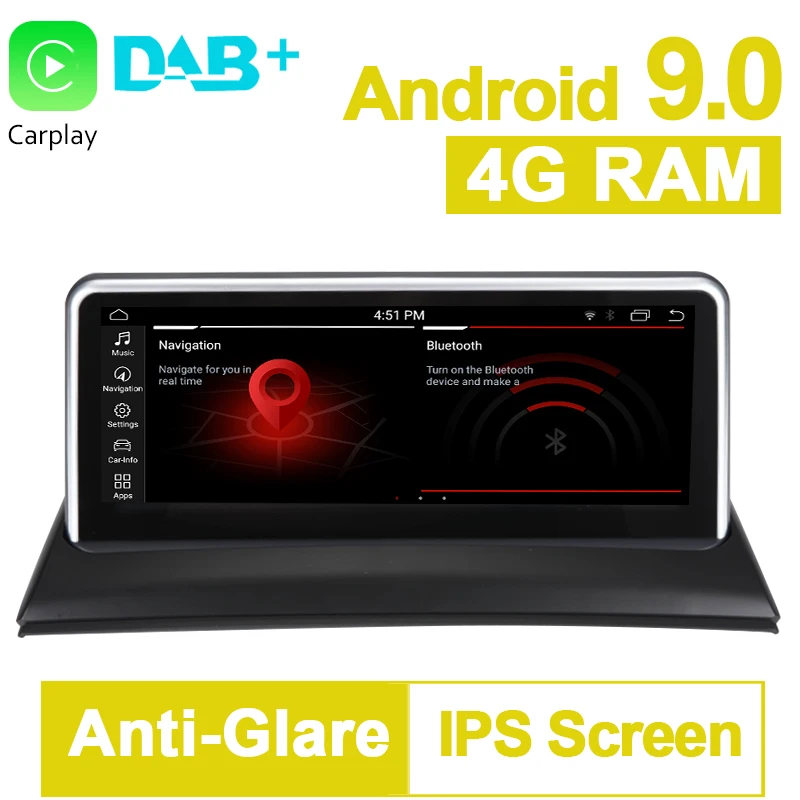 Sale Tax Free, idrive, 10.25" Android 9.0 System Car GPS Navigation Media Stereo Radio For BMW X3 E83 2004-2009, with idrive 28