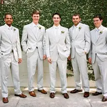 Классический костюм на заказ мужские свадебные костюмы смокинги для жениха лучшие мужские свадебные Женихи(куртка