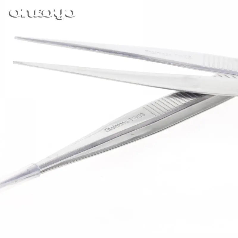 

BRAND NEW TWEEZERS STAINLESS STEEL 7" LONG # TWE8