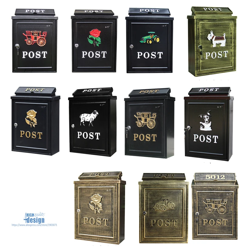 luxury cute dog mailbox good quality (10)