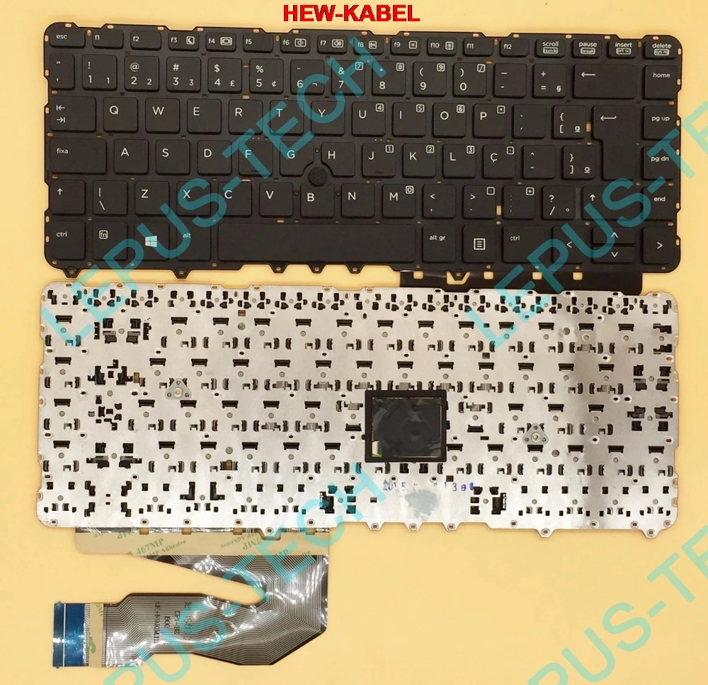 BR Клавиатура для hp EliteBook 840 G1 850 G1 без рамки С trackpoint Бразилия