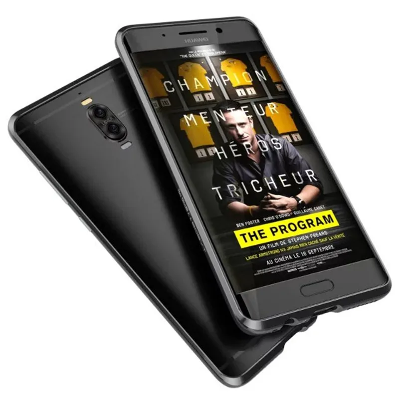 Принципиально для Huawei Коврики 9 Pro Чехол ginmic ультра тонкий Алюминий металла Рамки