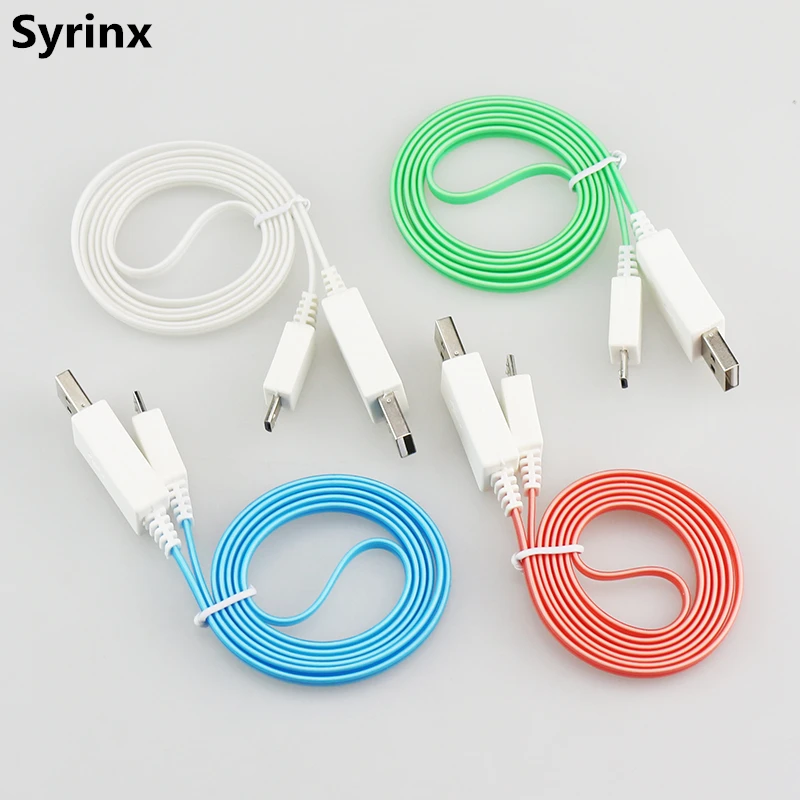 SYRINX USB кабель Micro USB Светодиодный светящийся зарядный кабель для мобильного телефона Android кабели iPhone X 7 XR type c samsung s8 s9 plus