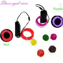 New 1M 2M 3M 5M Neon Light Dance Party Decor Light Neon LED lamp Flexible EL Wire Rope Tube Waterproof LED Strip With Controller New 1M 2M 3M 5M Neon Light Dance Party Decor Light Neon LED lamp Flexible EL Wire Rope Tube Waterproof LED Strip With Controller