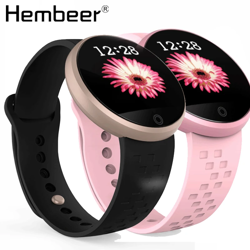 

Hembeer H36 Smart Bracelet Heart Rate Monitor Fitness Watch Pedometer Band Physiological Period Recorder for women mom wife