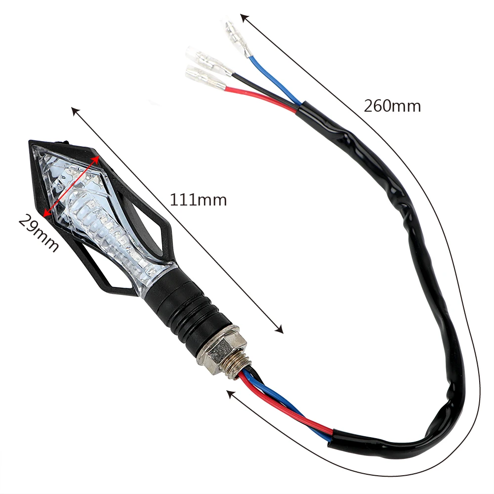 ITimo 1 пара мотоцикл Поворотная сигнальная лампа проблесковый мигающий светодиодный стоп-сигнал Поворотная лампа аксессуары для мотоциклов Поворотная лампа
