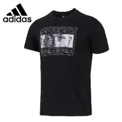 Оригинал Новое поступление 2018 мужские футболки с коротким рукавом спортивная одежда