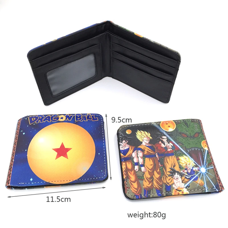 

comic dragonball wallets men's wallets Dragon Ball Xenoverse game purse male Monkey King kids cion wallets gift