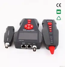 Free shipping, Noyafa NF-8601 Multi-functional Lan Phone Wire Tracker Cable Tester with CE RJ45 RJ11 BNC POE PING