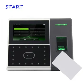 

Iface302Biometric Face & Fingerprint Time Attendance 13.56Mhz IC Reader Attendance and Access Control System