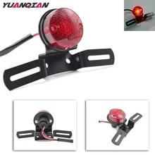 Tail Light font b Motorcycle b font Bike Accessories electric Black font b License b font