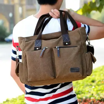 

X-Online 031917 hot sale man handbag male large tote men big canvas bag