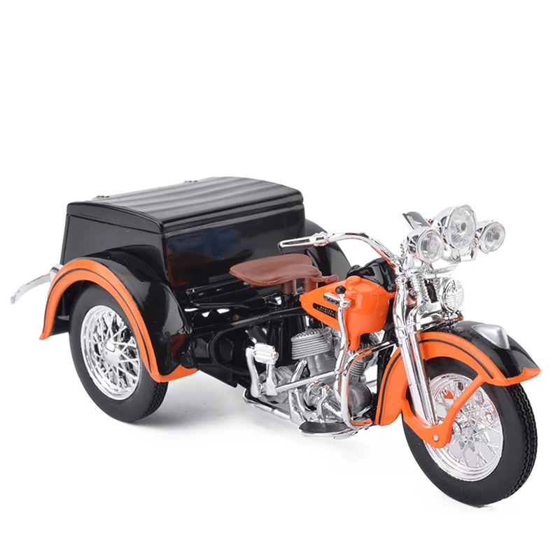 Модель мотоцикла Maisto 1:18 в стиле ретро из металлического сплава миниатюрная