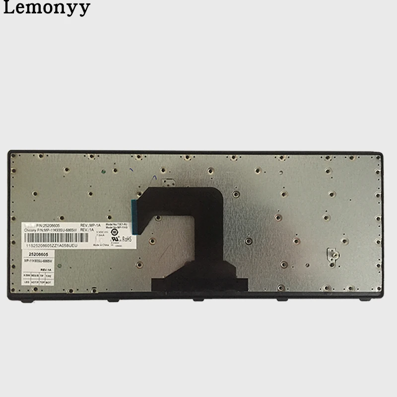 Новая русская клавиатура для ноутбука lenovo Ideapad S300 S400 S405 S400T S400u M30-70 25208654 25208594 RU черная клавиатура