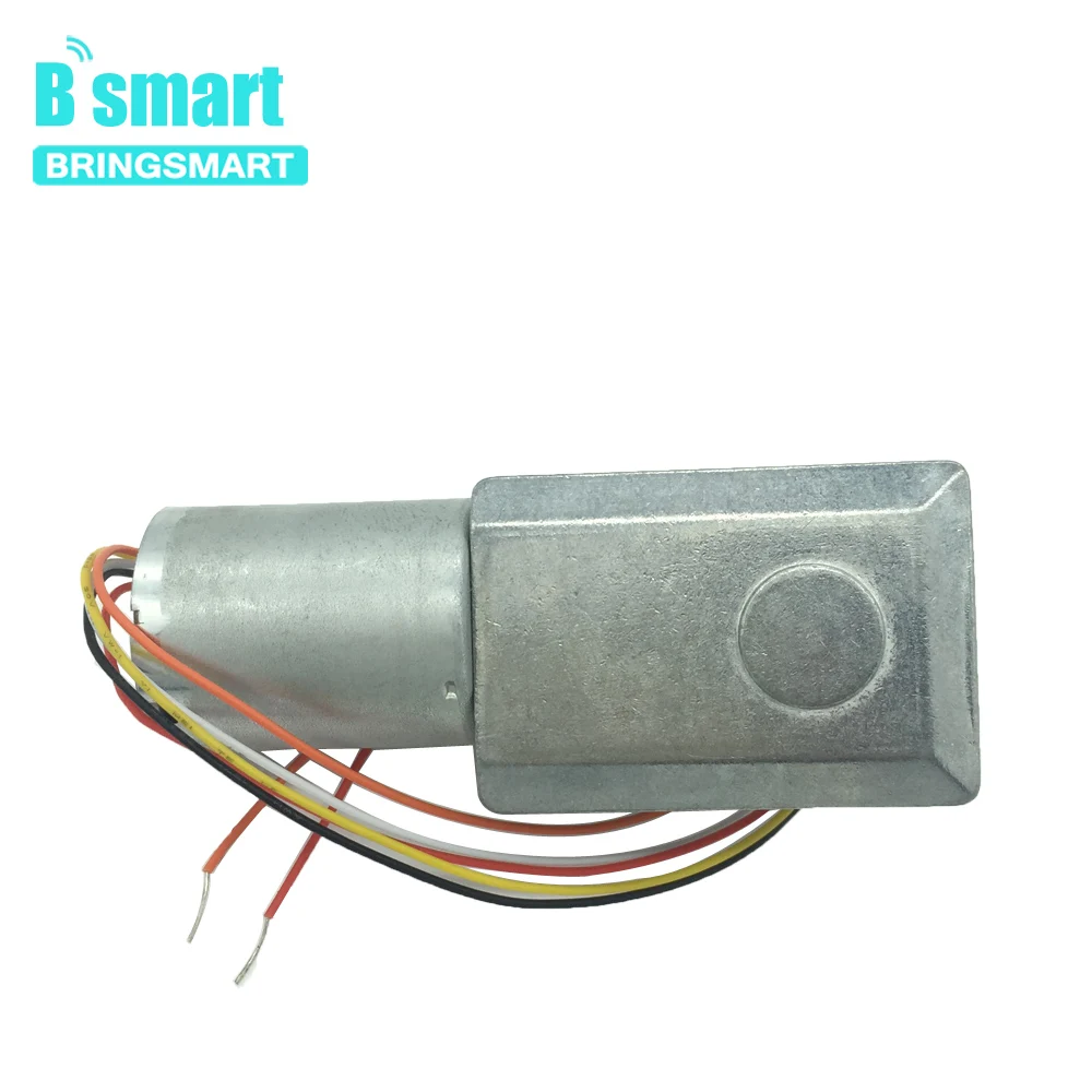 

Bringsmart low speed with Brake JGY-2430Motor Electrico DC 12V Brushless Turbine Motor 24V Self-locking Reversed Gearbox for DIY