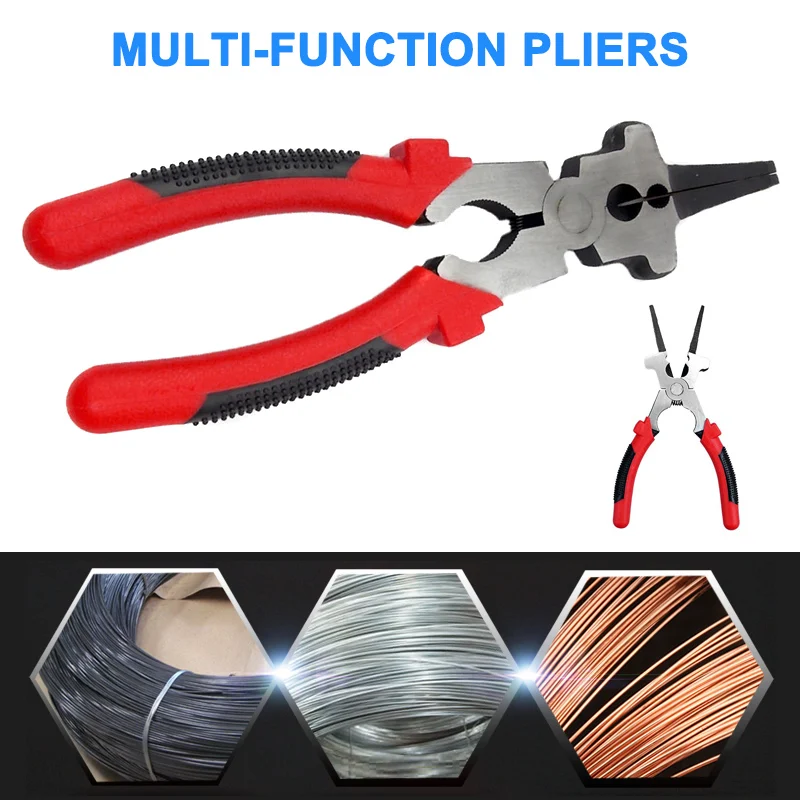 

Multi Purpose MIG Welding Pliers Pincers Insulated Handle Durable Accessories Hand Tool LB88