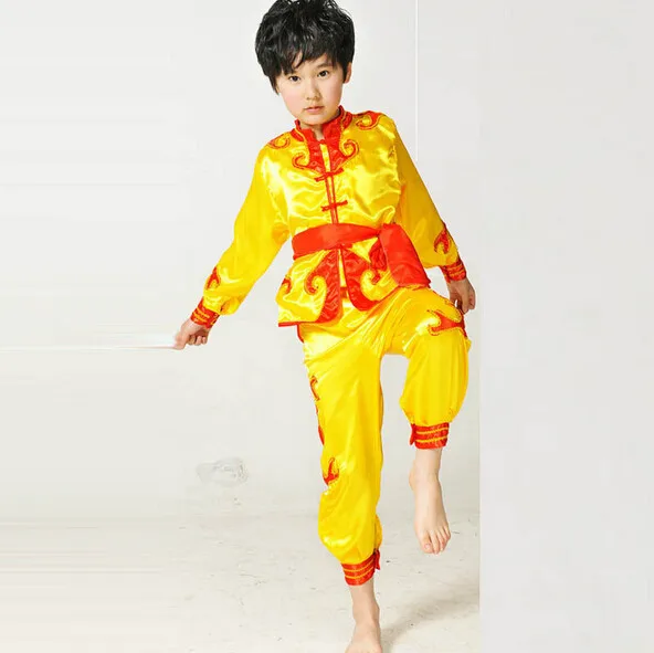 Kung fu uniform kungfu clothes for boy-3
