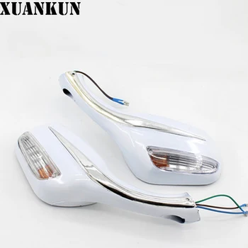 

XUANKUN Scooter ZY125 Reflector Rearview Mirror with Lamp Rearview Mirror of Motorcycle Rearview Mirror