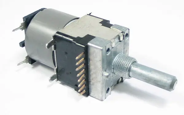 

Japan ALPS motor Volume potentiometer 2 X 100K