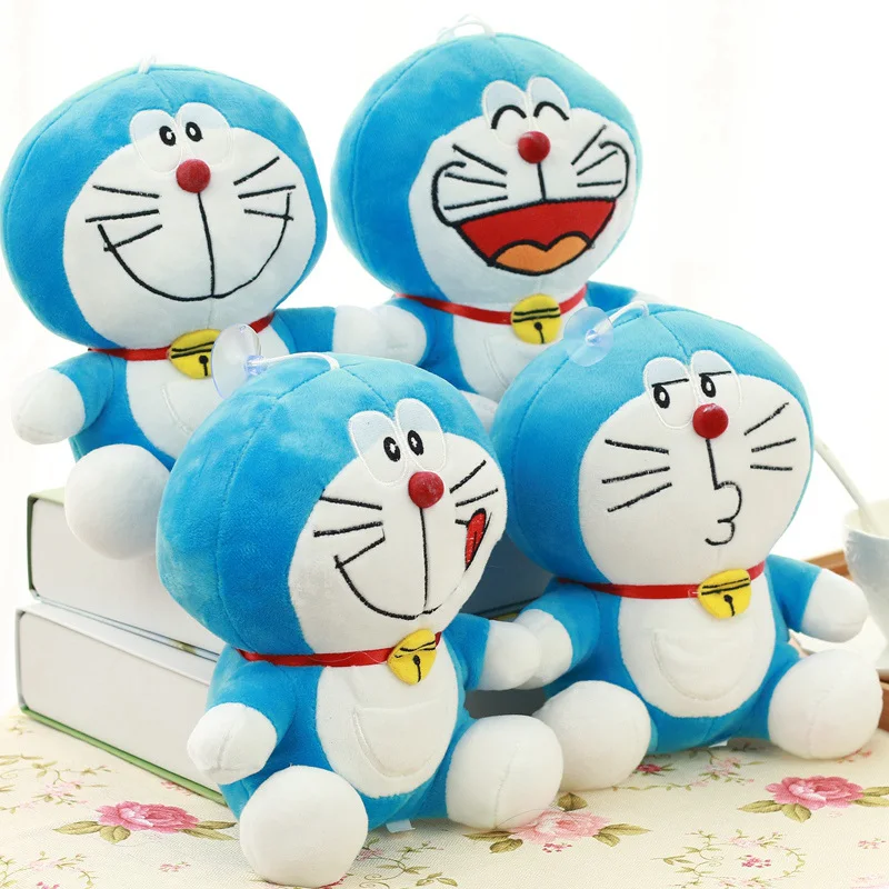 20 см Stand By Me Doraemon, плюшевая игрушка, кукла, кошка, детский подарок, детская игрушка, милые плюшевые животные, плюшевые лучшие подарки для малышей и девочек