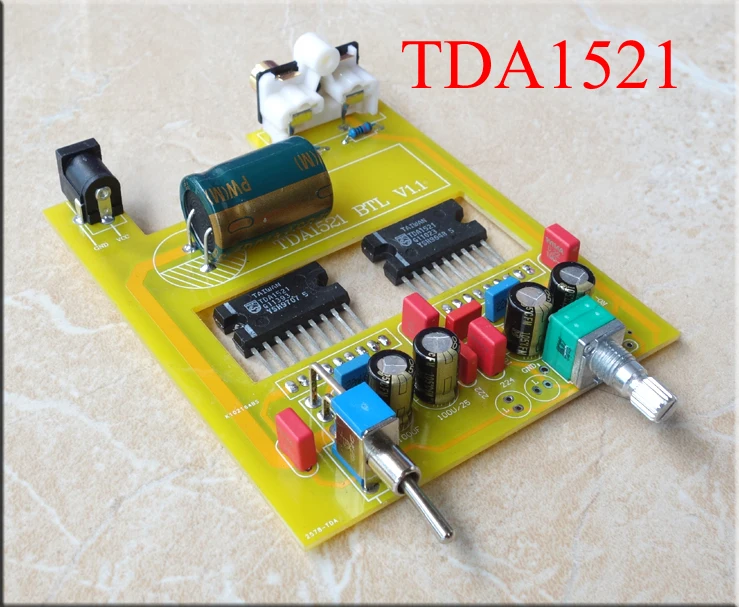 TDA1521 BTL amplifier board 2.0 Single Supply High power amplifier