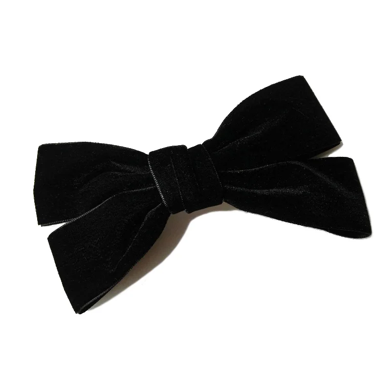 

Handmade 5 inches Velvet Hair Bows Women Big Bow Barrettes Hair Clips Fashion Korean Hair Accessory for Teens