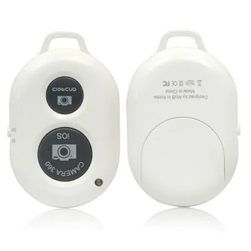 Беспроводной Bluetooth селфи палка портативный пульт дистанционного управления затвором 1 комплект монопод Кнопка автоспуска для iPhone Xiaomi samsung
