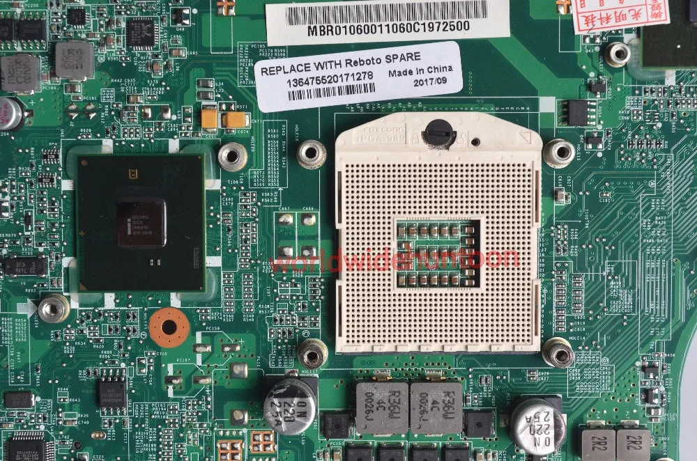 Стильная материнская плата для Acer Aspire 5745 5745G ноутбука P/N MBR0106001 DA0ZR7MB8F0 rPGA 989 HM55 GPU N11P