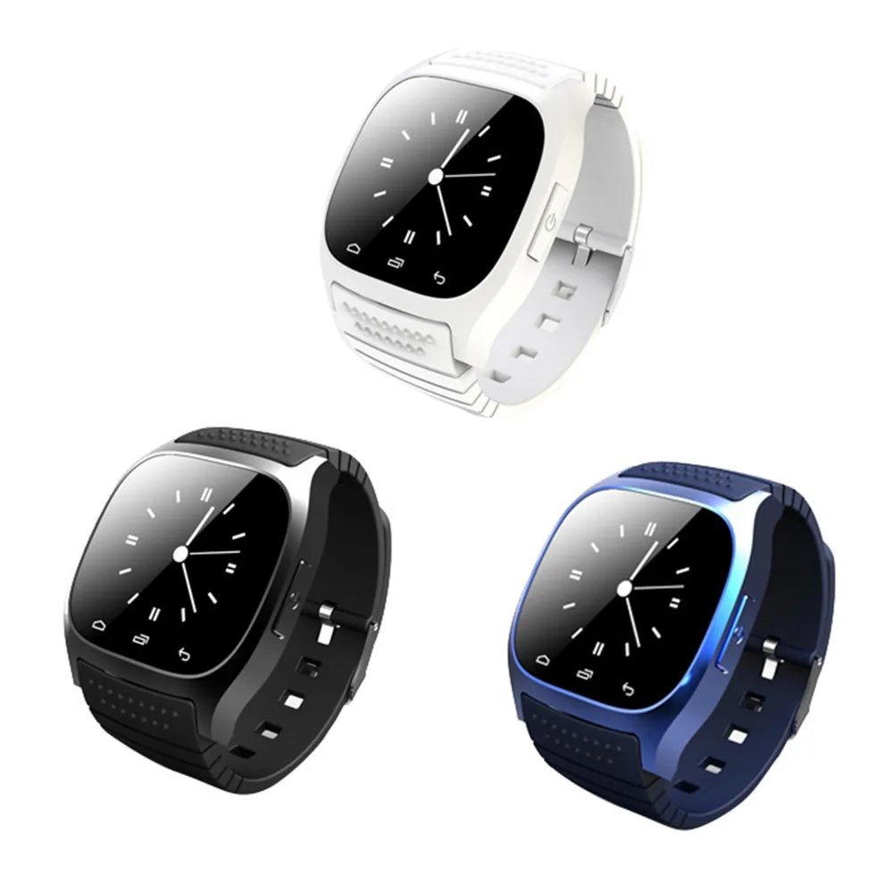 Умные часы TimeOwner M26 Bluetooth фитнес трекер Whatsapp Facebook SMS уведомление удаленная камера