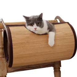 ПЭТ бамбуковый Кот сетка подвесной гамак дышащая кровать ПЭТ коврик для кота собаки мягкий котенок Домашние животные кошки сетка