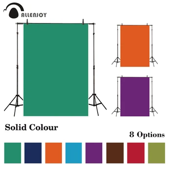 

Allenjoy solid color Vinyl photography backdrop deep pure color background photo studio photocall photophone shoot prop fabric
