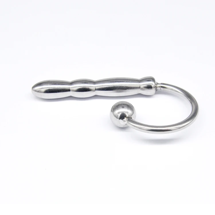 

stainless steel swell short penis plug urethral plugs sounds with ball urethra play peehole insertion adult sex toys XLYXCXA035